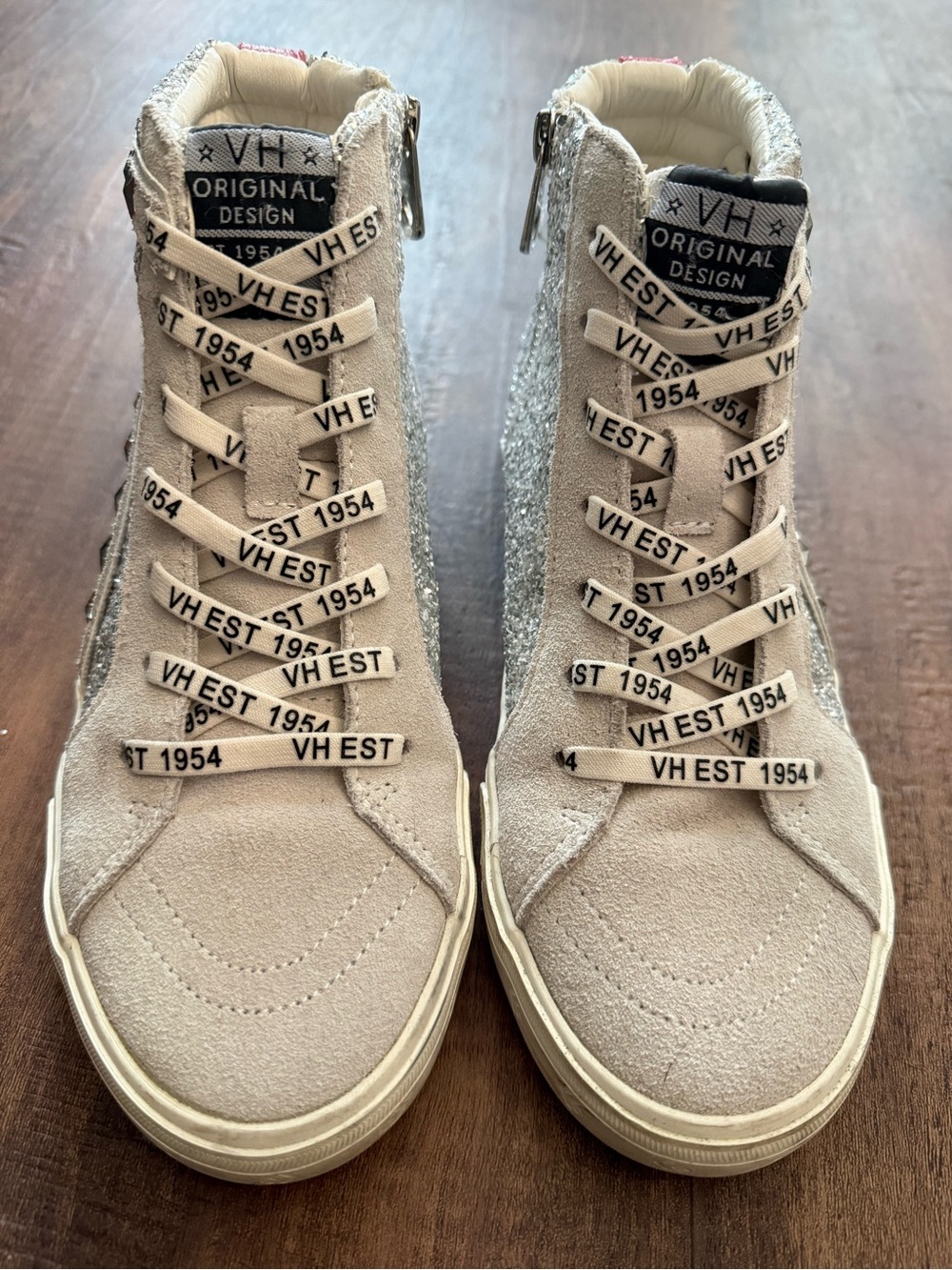 Vintage Havana High-Top Sneakers